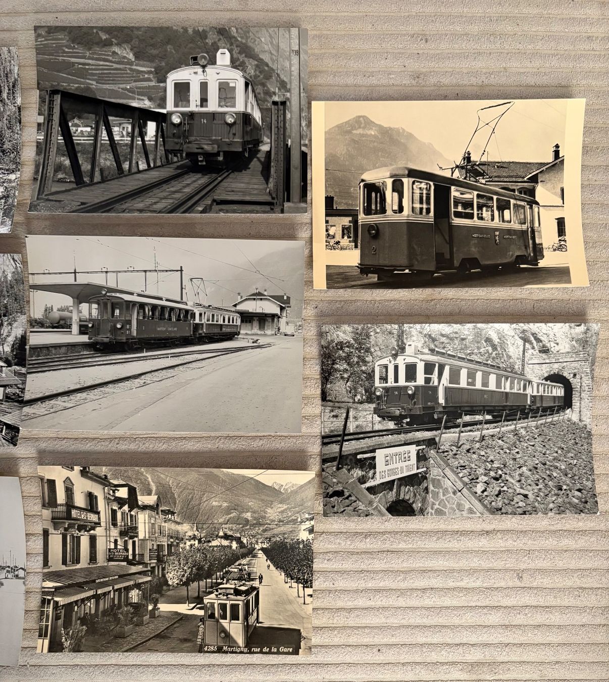 Cartes postales: Serie MC - Martigny-Châtelard-Bahn – D'occasion à St-Légier-La Chiésaz par Theo005 2