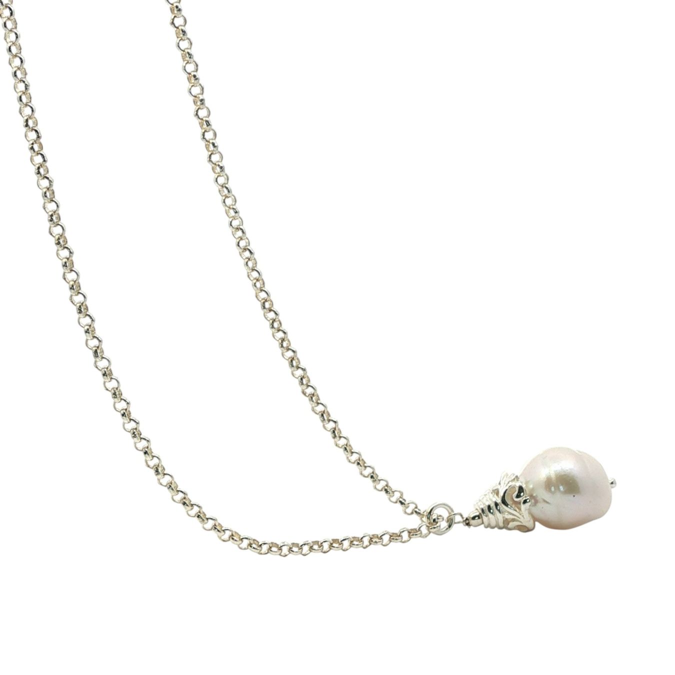 Olga Ribler Catenine: Silberkette mit Perle by Olga Ribler – Nuovo (secondo la descrizione) da Luzern venduto da Schmuckoutlet 8