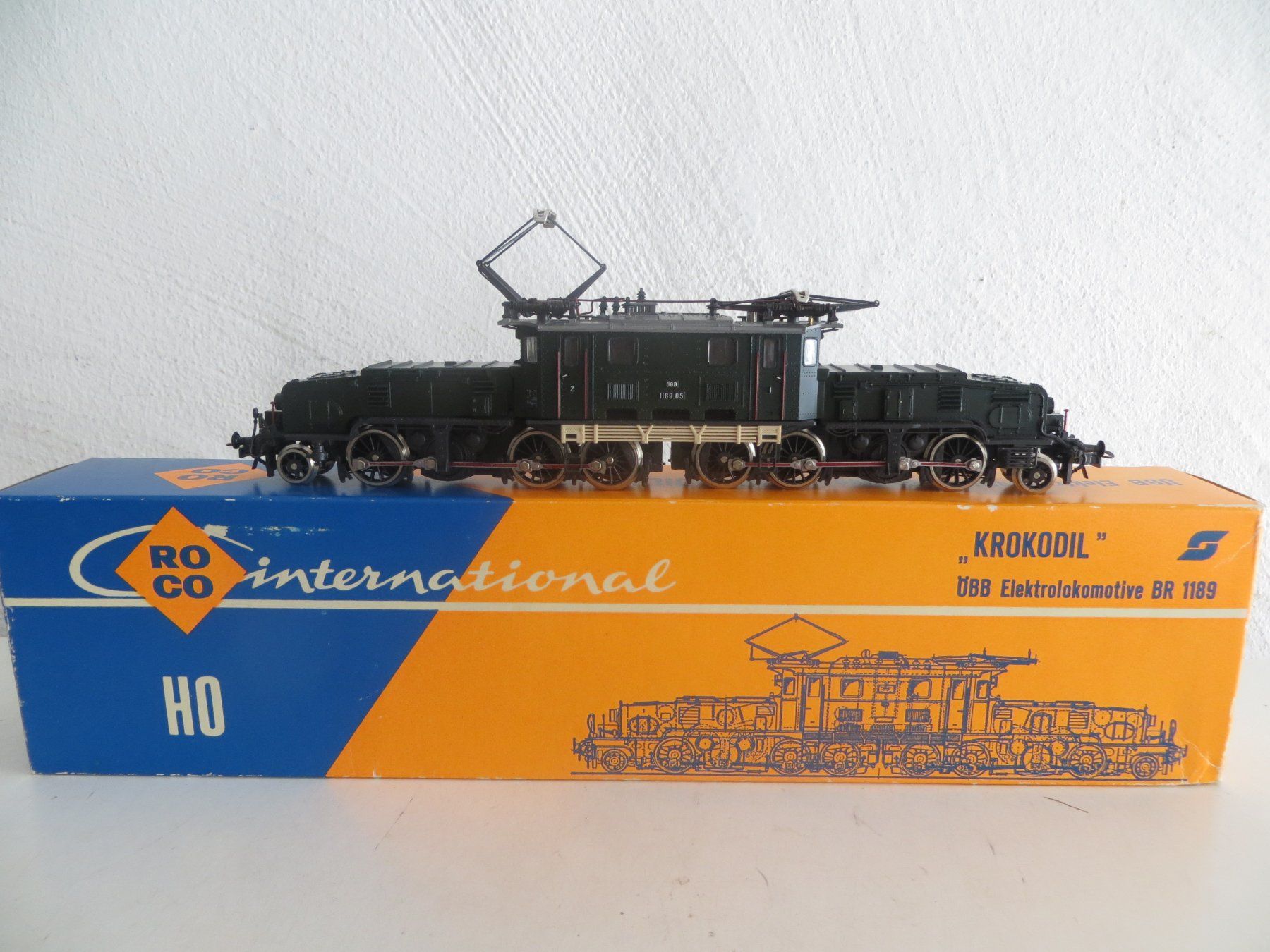 Roco H4149 - Modèle Réduit Krokodil BR 1189 ÖBB - Échelle HO - Occasion Italie