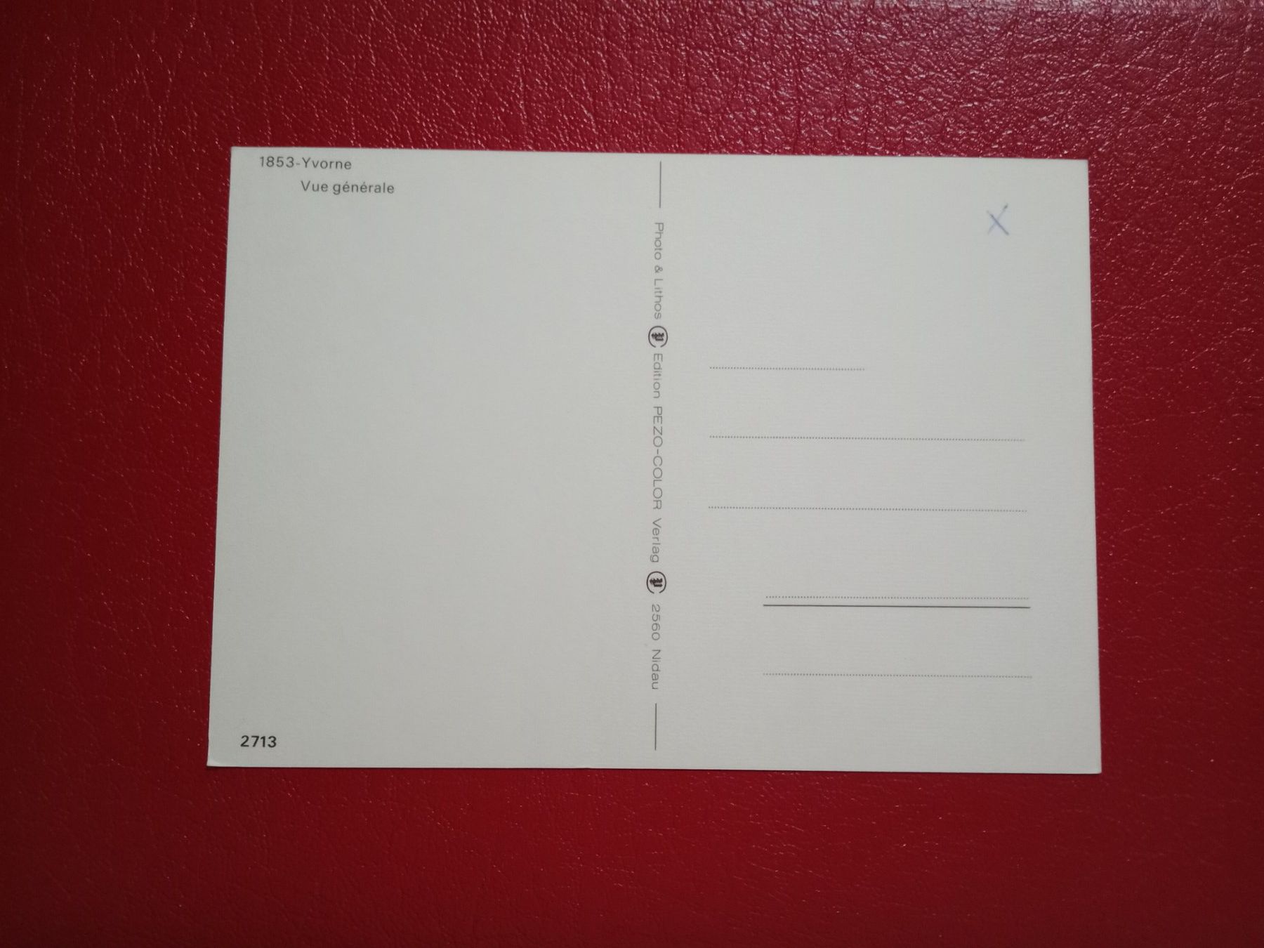 Cartes postales: Yvorne Waadt Gesamtansicht – D'occasion à Küttigen par Melisch1000 1