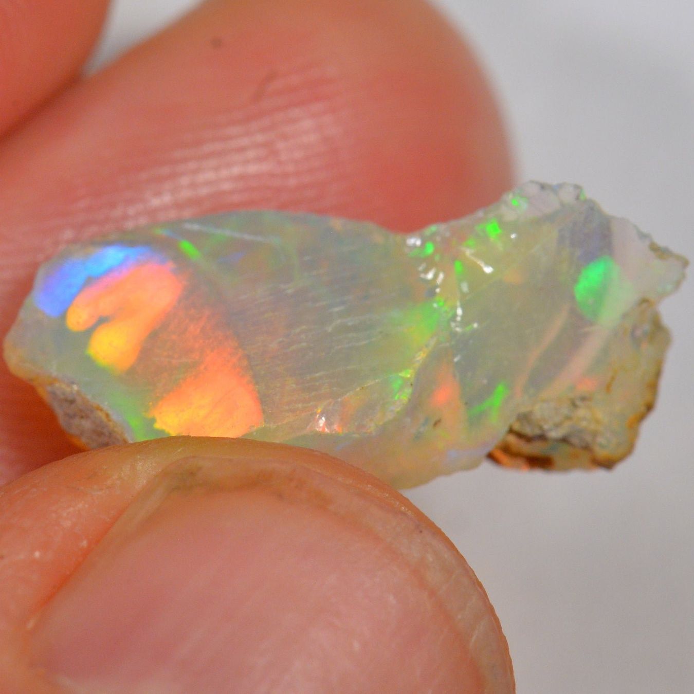Edelsteine: 5.2 Karat - Roher Äthiopischer Welo Opal – Neu (gemäss Beschreibung) aus Rüti ZH von DeinOpal
