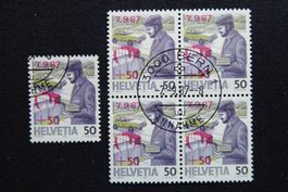 (B74) 1987: Sondermarke Zst. Nr. W66 ʘ