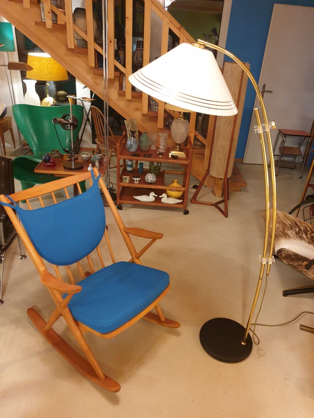 Lampade: Italy Bogenlampe 70iger – Usato da rebstein venduto da spacy73 1