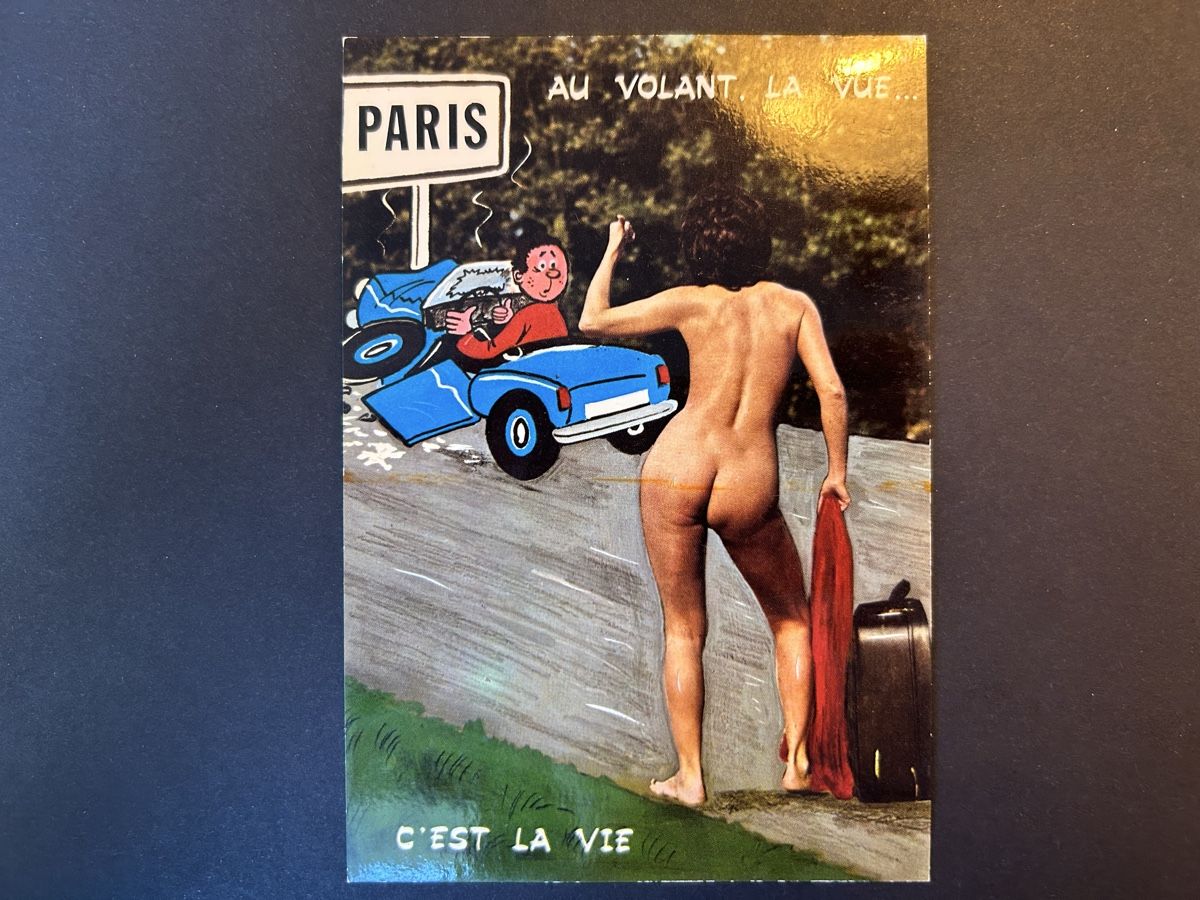 Cartoline postali: Vintage Erotic AK – Usato da Fanas venduto da Alessio11