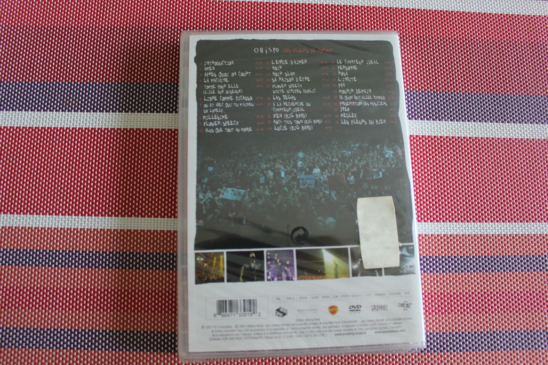 Tutti i DVDs: Pascal Obispo : Les fleurs de Forest (DVD) NEU – Nuovo e nell'imballaggio originale da Geroldswil venduto da Schlumpfine1973 1