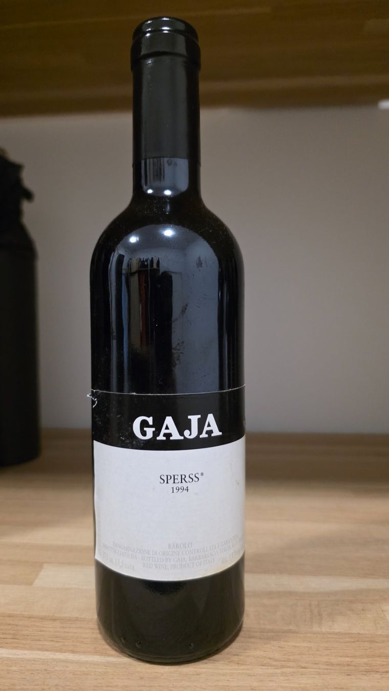 Vino: Gaja Sperss 1994 - 37.5cl – Nuovo e nell'imballaggio originale da Steinmaur venduto da Mediascan