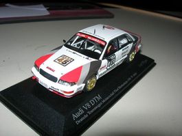Audi V8 DTM Hockenheim1990 Walter Röhrl * Minichamps 1:43
