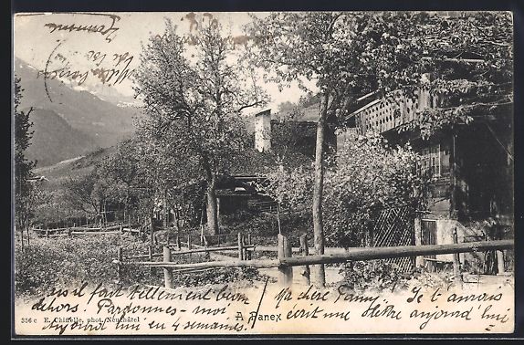 Cartes postales: AK Ollon, A Panex, 1906 – D'occasion à Berlin par bartko-reher