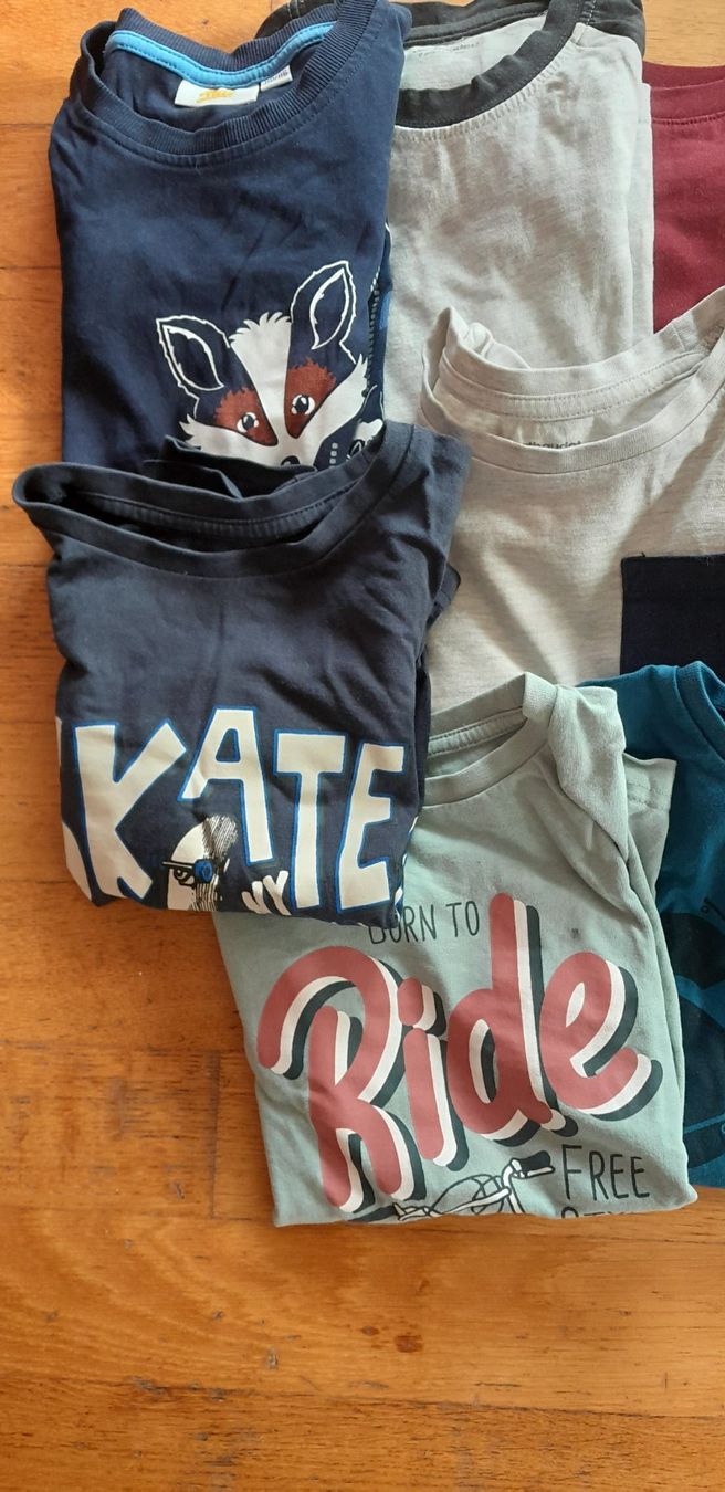 Vertbaudet Camicie, T-shirt & Polo: Kinder Langarmshirts Grösse 116 – Usato da Worb venduto da Osterthal 1