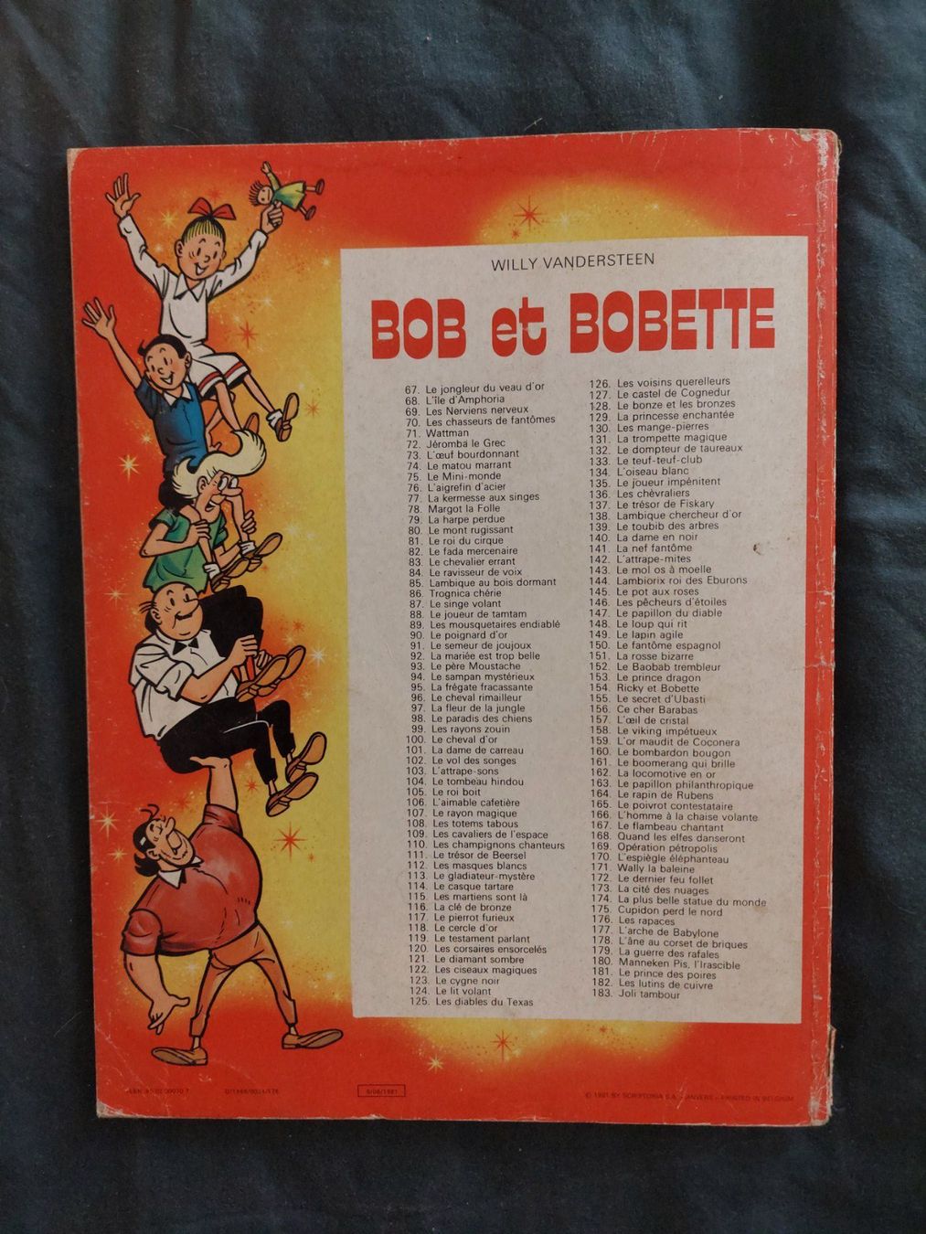 Fumetti: Bob et Bobette T. 84 Ed. 1981 BE+ – Usato da Genève venduto da Blu_BD 1
