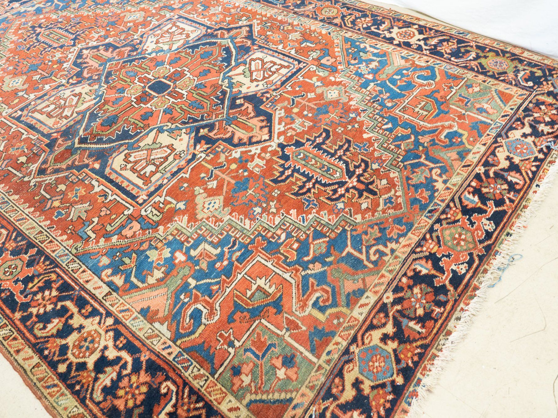 Teppiche: Heritz-Teppich - 211x292 cm, antik - Ref. 06/34 – Gebraucht aus Au ZH von BrockiAu 9
