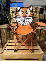 Tiger Kinderstuhl, orange - ideal für den Sommer!