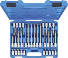 Bit-Einsatz-Satz, (1/2"), für Torx Plus, TP20 - TP70, 32-tlg