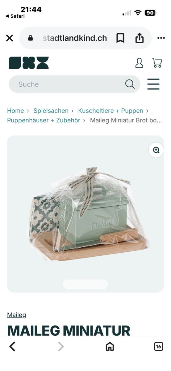 Maileg Giocattoli: Brotbox..Neu..Maileg – Nuovo (secondo la descrizione) da Hünenberg venduto da Smile77.. 4