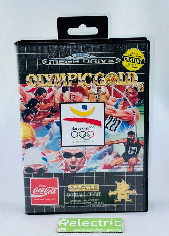Jeu Sega Mega Drive Olympic Summer Games - Version Complète - Bon état