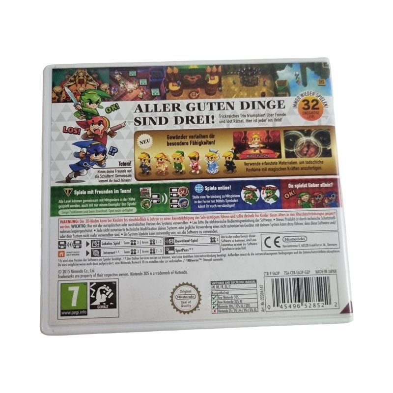 Nintendo Giochi: NINTENDO 3DS Zelda Tri Force Heroes – Usato da Wangen b. Olten venduto da Restwert_Wangen 1