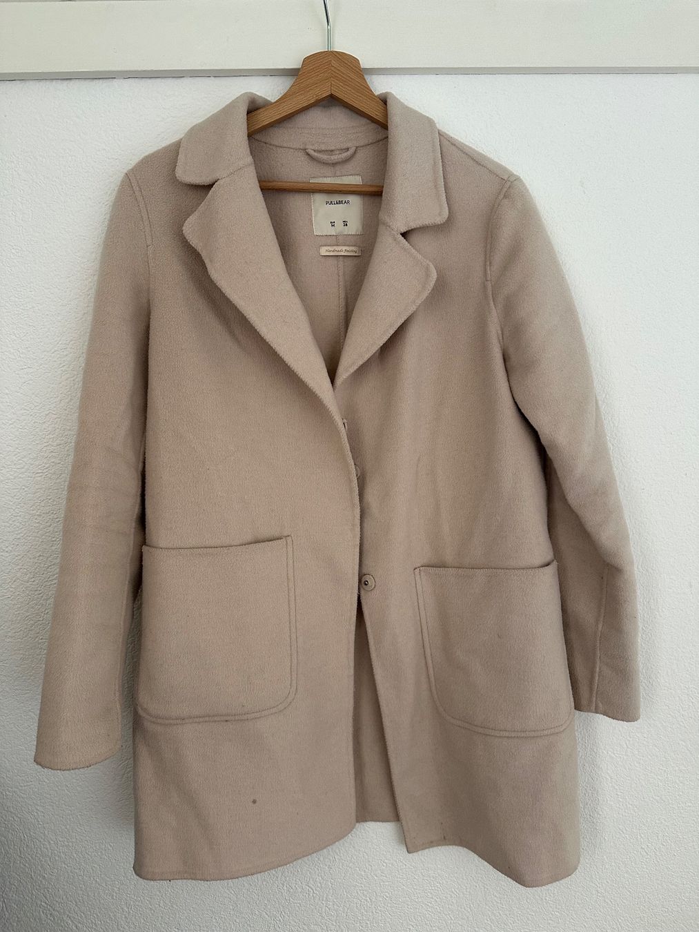 Pull&Bear Cappotti: Blazer Mantel Pull&Bear M Damen beige – Usato da Bern venduto da _leonie_schneider
