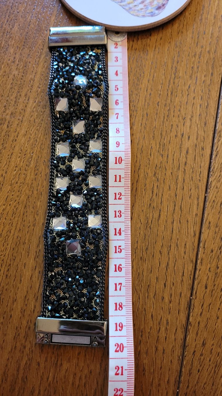 Bracciali & Braccialetti: Bracelet manchette noir et dorée – Usato da Morges venduto da ric_sh6k 3