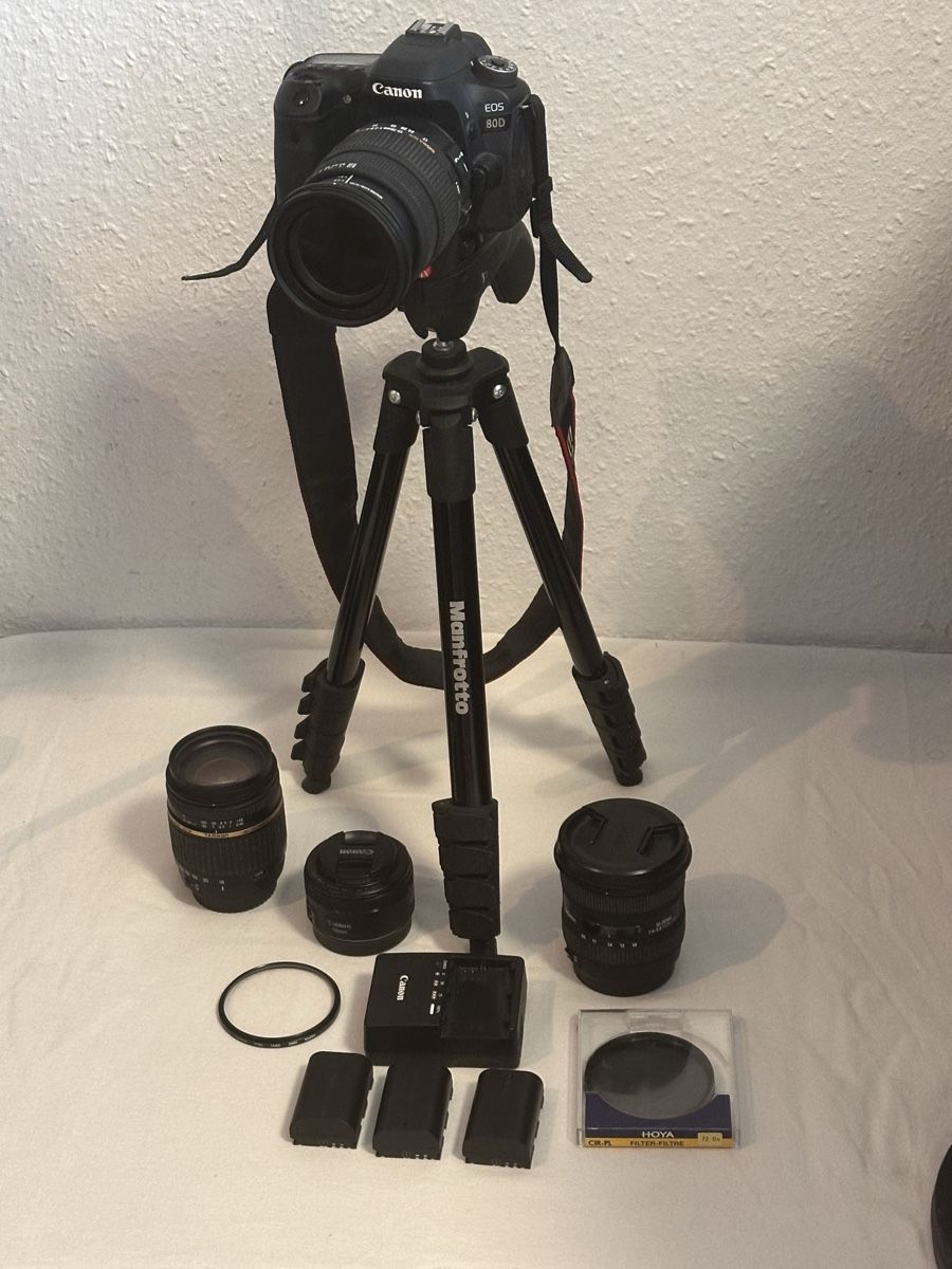 Canon Kamera: Canon EOS 80d Großes Set – Gebraucht aus Arbon von Sed_9bj9