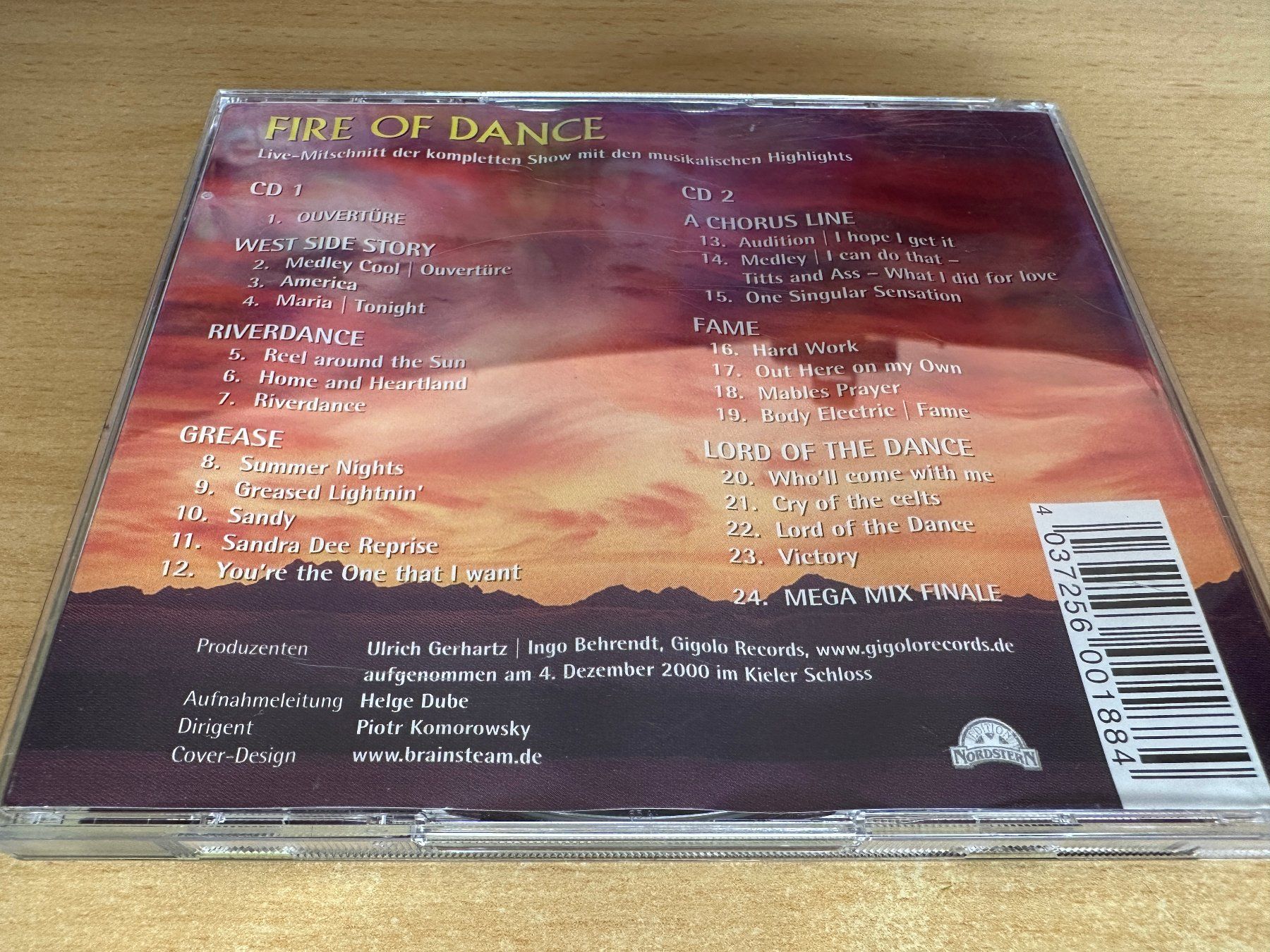 CD: Various - Fire of Dance - 2 CD – Usato da Rikon im Tösstal venduto da Alpenmutz 1