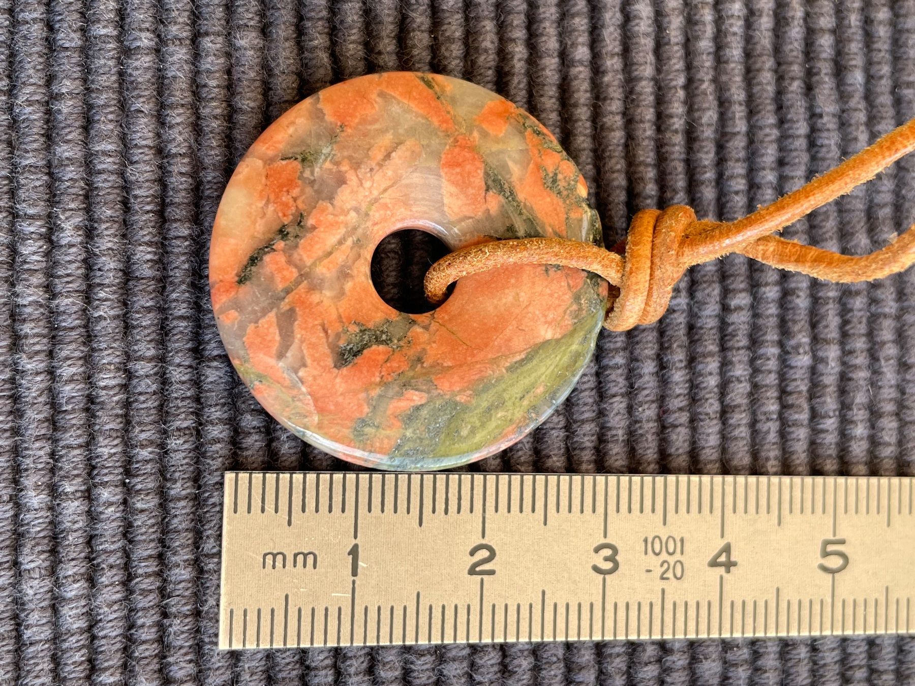 Catenine: Halskette mit Jaspis Annähere – Usato da Rümlang venduto da euqinom16 3