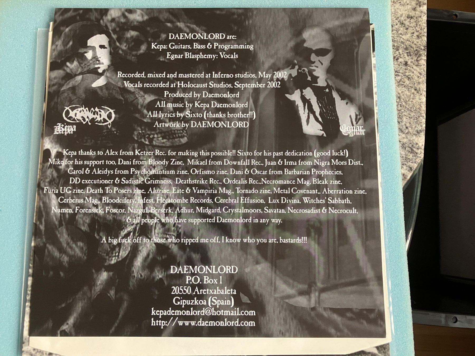 Dischi in vinile: Daemonlord – Nuovo (secondo la descrizione) da Aarwangen venduto da Jukebox3 9