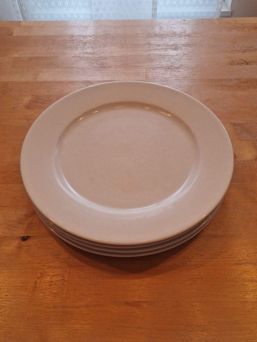 Ikea Assiettes: Essteller, weiss, 4 Stk. – D'occasion à Horgen par moritz.90