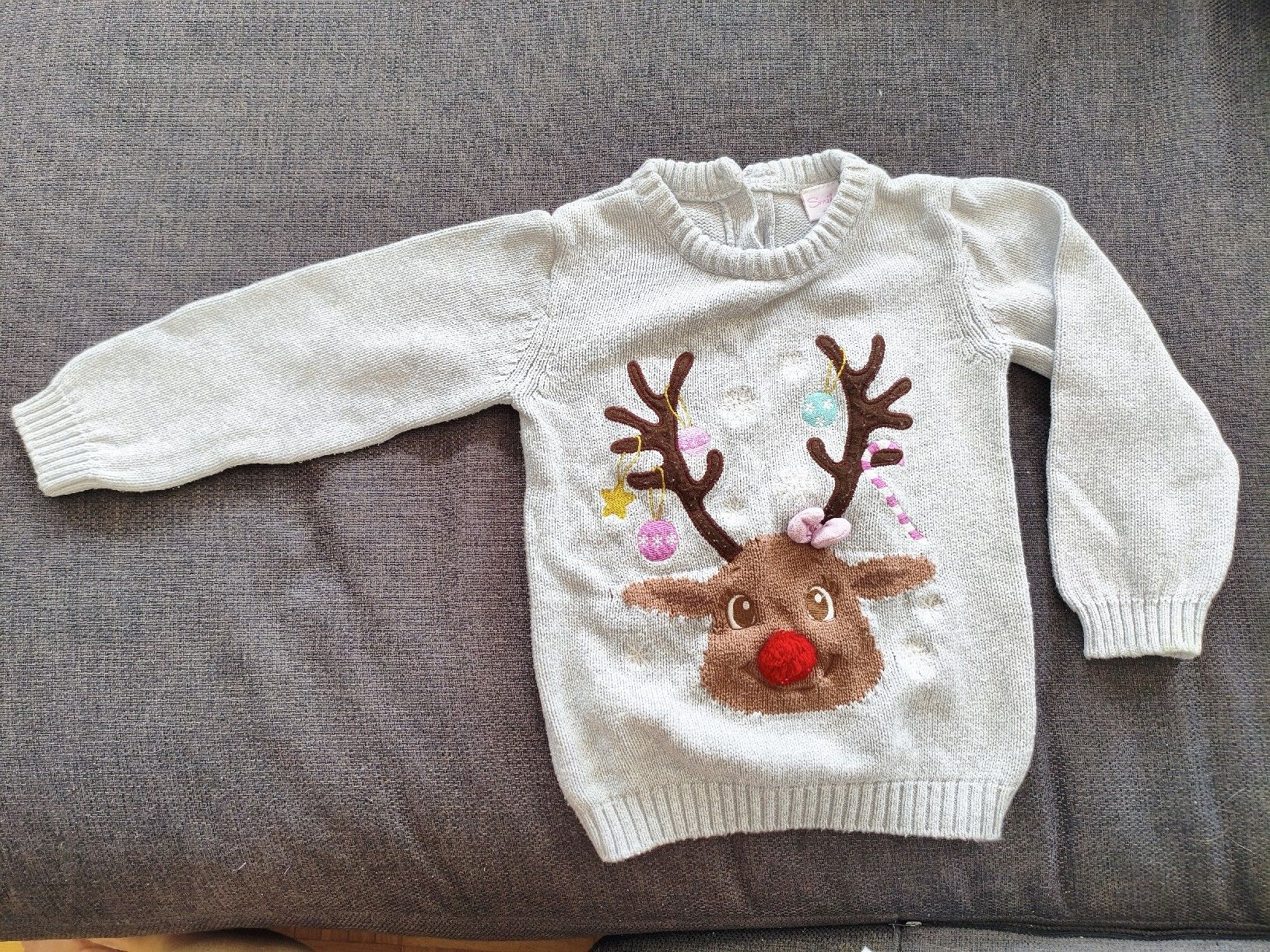Maglioni & Felpe: Kinder Pullover Rentier Grösse 98 – Usato da Sursee venduto da lou19