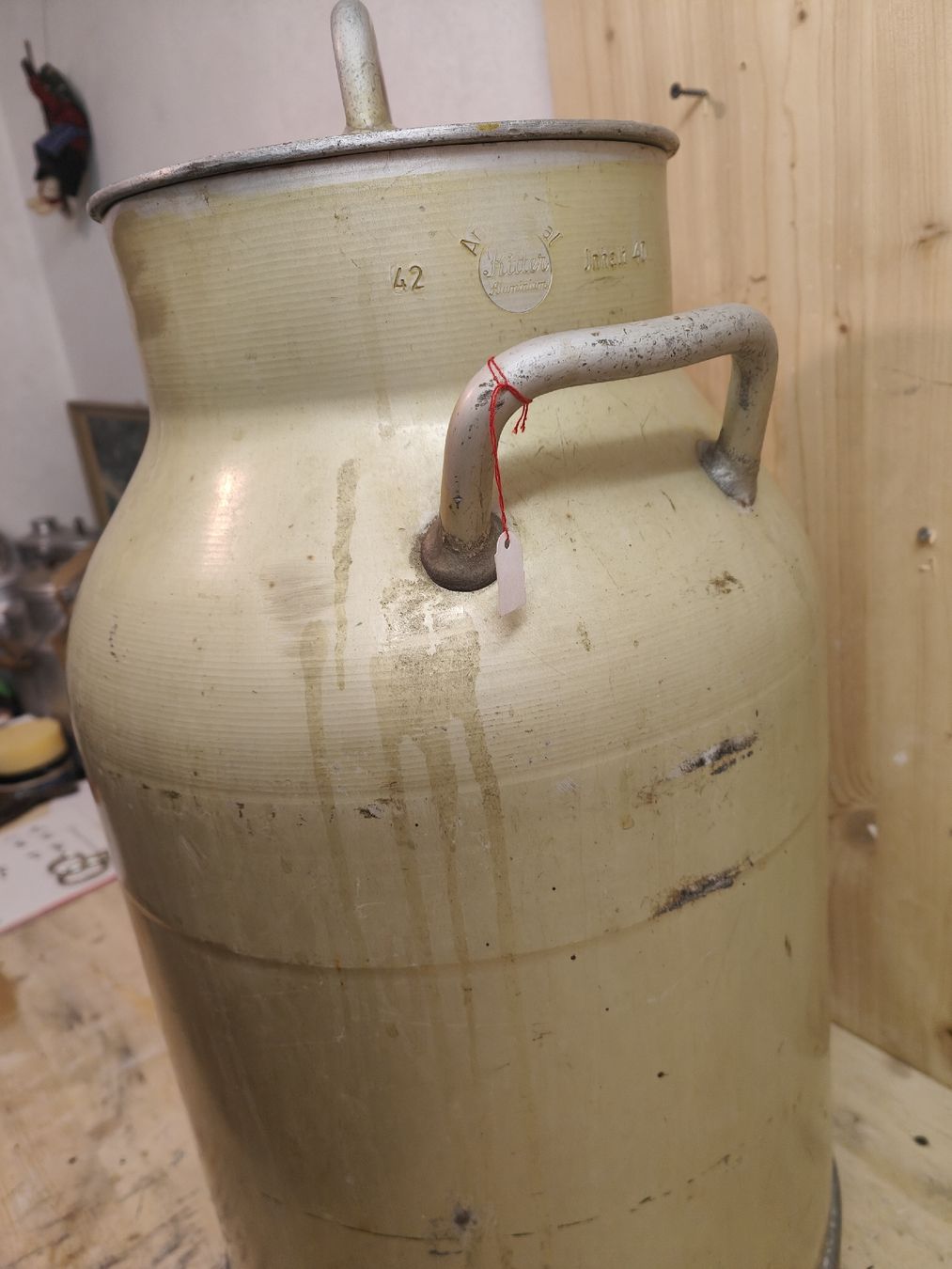 Agricoltura: Milchkanne alt Alu 40 Liter  – Usato da Schaffhausen venduto da b-chriss 3