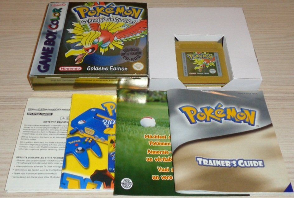 Nintendo Spiele: Pokémon: Goldene Edition (GBC) – Gebraucht aus Thun von Gameparadise 2