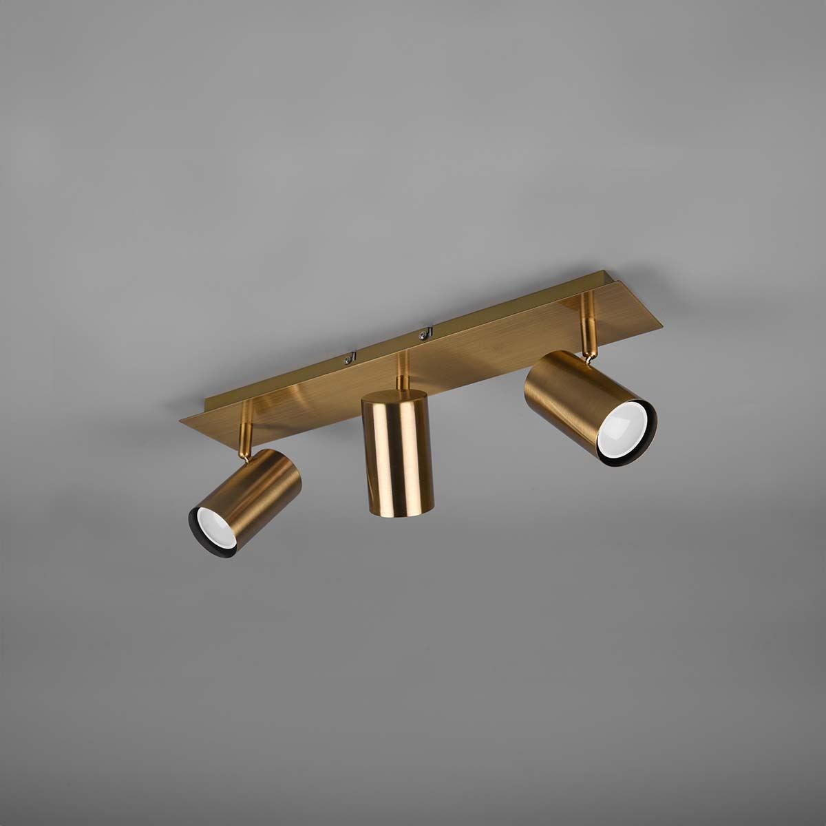 Lampade: Deckenleuchte, Metall, 48 cm x 9 cm – Nuovo (secondo la descrizione) da Kreuzlingen venduto da Smart-Light 2