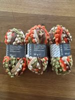 3x Crelando Effekt-Strickgarn “Carmen” 50 g – Neu