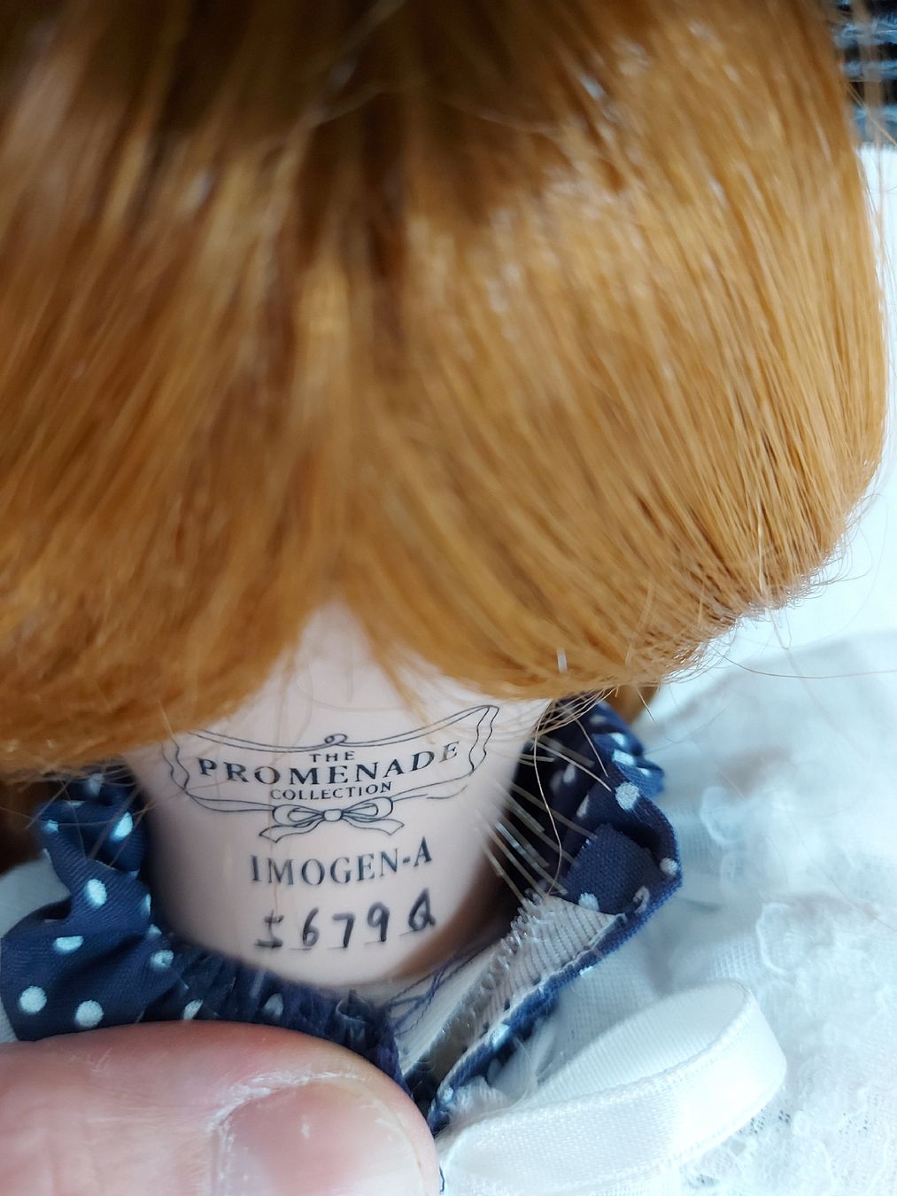 Bambole: Puppe, Hand bemalt. – Usato da Plasselb venduto da Mabischer 3