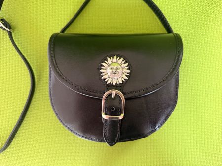 Kleine schwarze Tasche / Satchel / Crossbody / St. Moritz