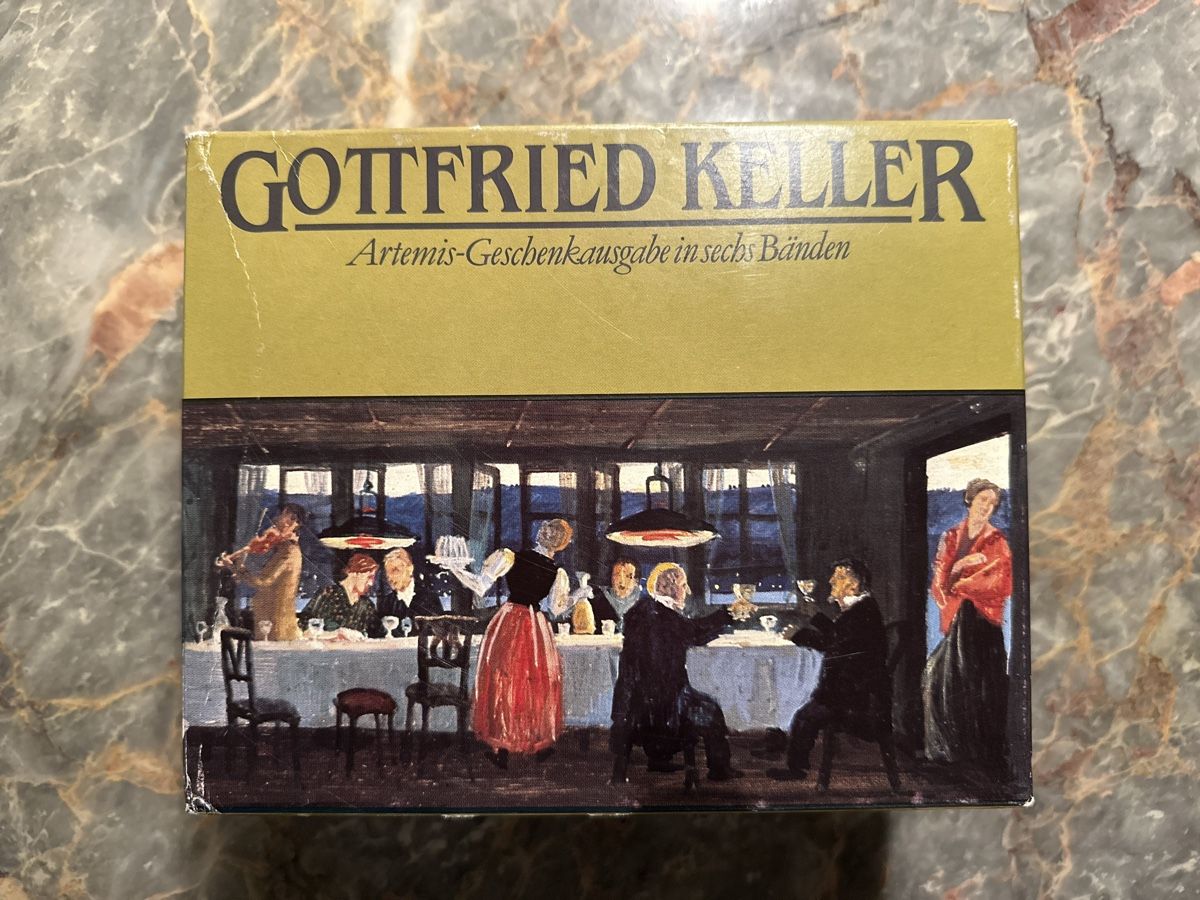 Bücher: Gottfried Keller Artemis Gift Edition - 6 Volumes Set – Gebraucht aus Unteraegeri von weber588