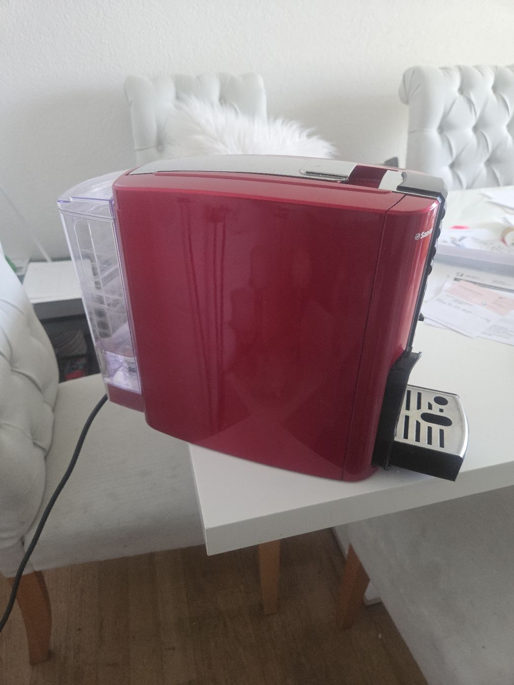 Saeco Macchine per caffè & Macchine per espresso: Machine à café Tassimo/Saeco rouge - Bon état - . – Usato da Bern venduto da abs76 1