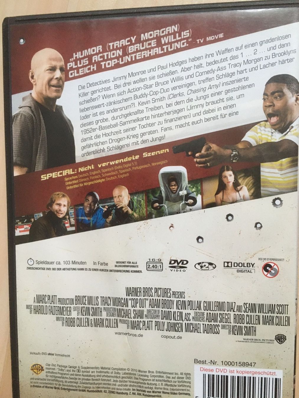 Tous les DVDs: Copout – D'occasion à Dietikon par Numi2000 1