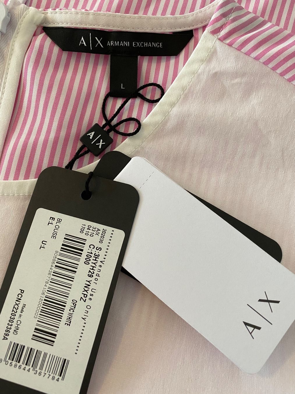 Armani Camicette: Armani Exchange Bluse Gr.L ***NEU*** – Nuovo e nell'imballaggio originale da Oberwil BL venduto da Leni-Mischi 2
