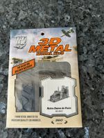 3D Metall Puzzle Modell Notre Dame de Paris neu