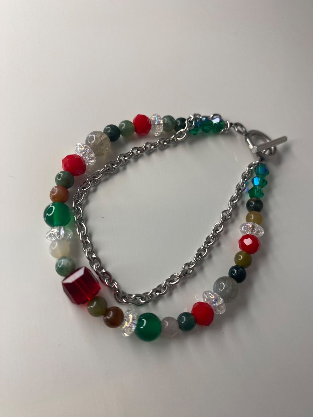 Bracciali & Braccialetti: Bracelet ston&crystals – Nuovo (secondo la descrizione) da Grenchen venduto da adl_ds8n 2