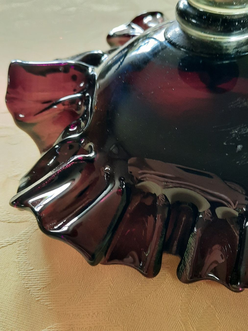 Ciotole: antike Glasschale  mit Wellenrand – Usato da Busswil BE venduto da balu37 3