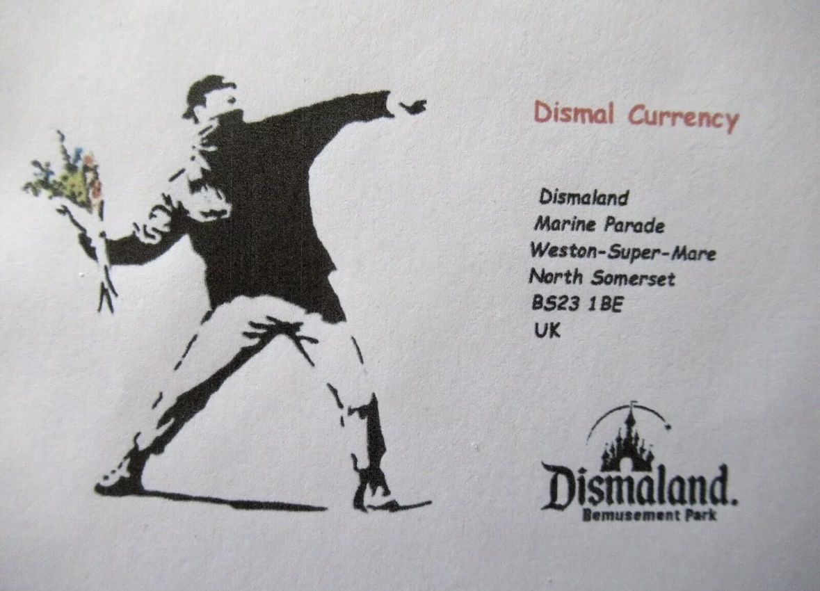 Grafiken & Lithographien: BANSKY DISMALAND "GLORY" 1 ECHTER US$ Dollar + Papiere – Neu (gemäss Beschreibung) aus Bülach von Cspadanuda 6