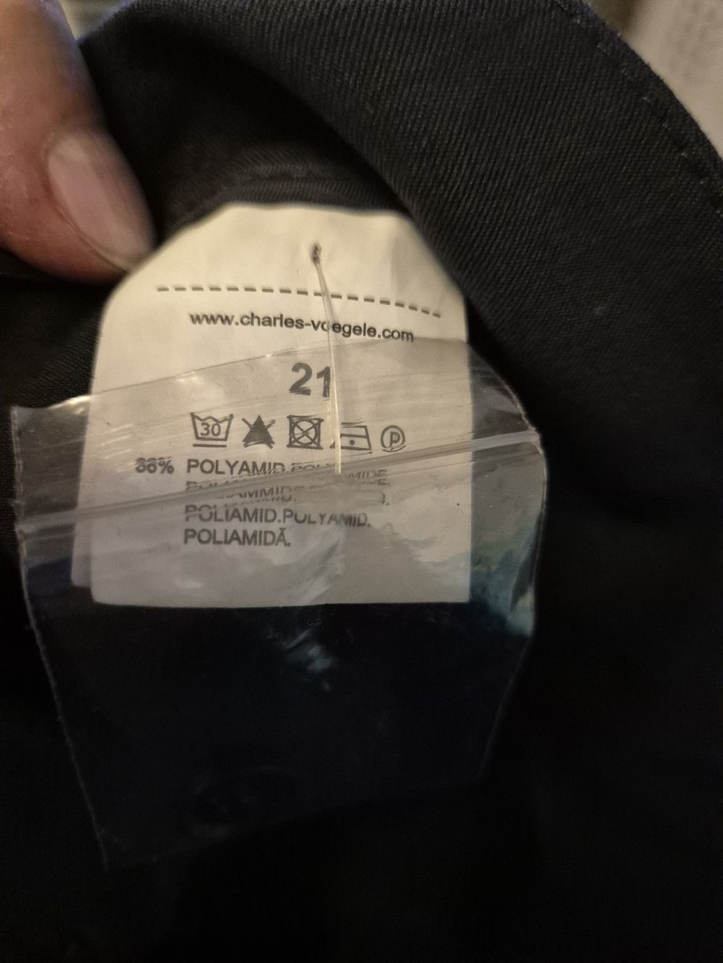 Hosen: Dunkel anthrazitfarbene Hose Gr. 21 – Neu und originalverpackt aus Zug von puzzle73 1