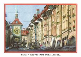 Bern - Hauptstadt der Schweiz, alte Ansichtskarte