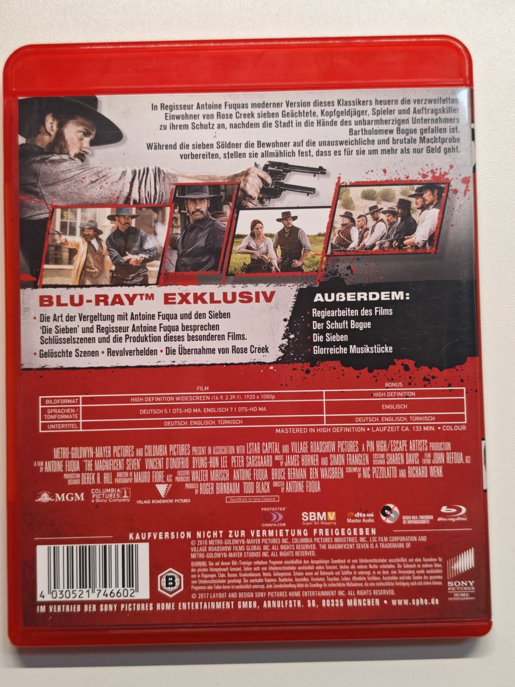 Tutti i DVDs: Die glorreichen Sieben – Usato da Liestal venduto da Kratzilla 2