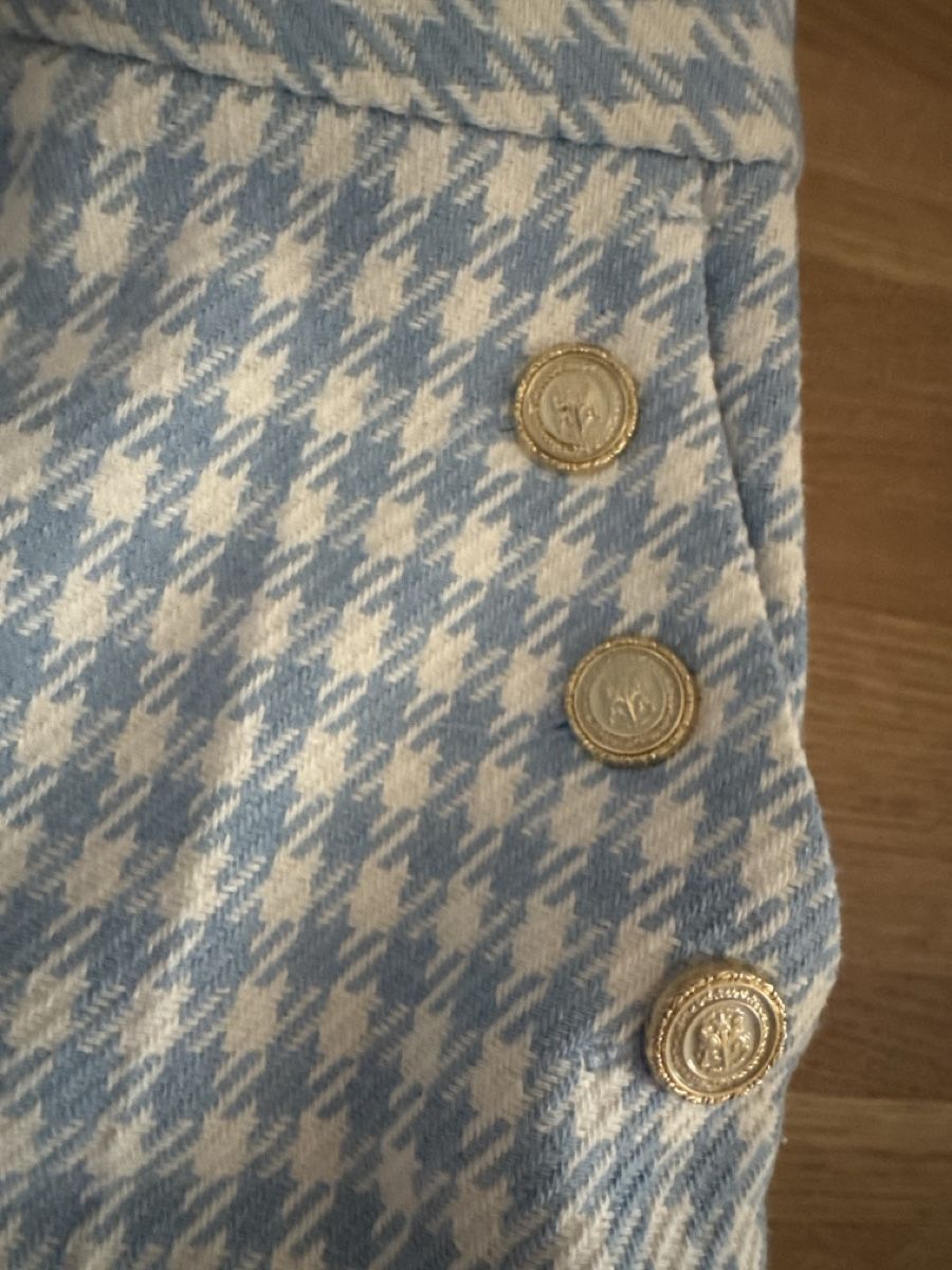 Zara Pantaloni: Zara kurze Hose Hellblau Weiss XS – Nuovo (secondo la descrizione) da Mels venduto da ann_v2x9 2