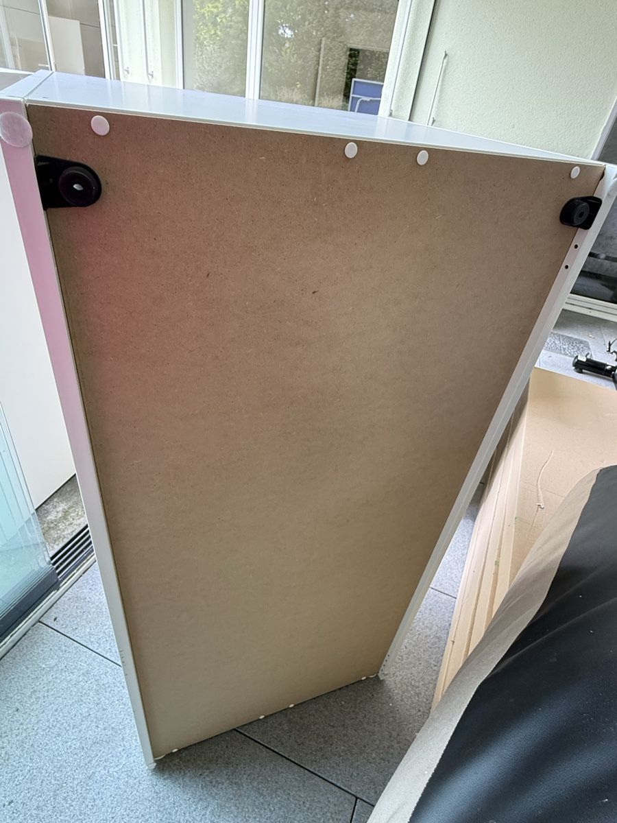 Ikea Cassettiere: Weisse Kommode Ikea Platsa mit Tablar und Kleiderstange – Usato da Füllinsdorf venduto da bruri76 2