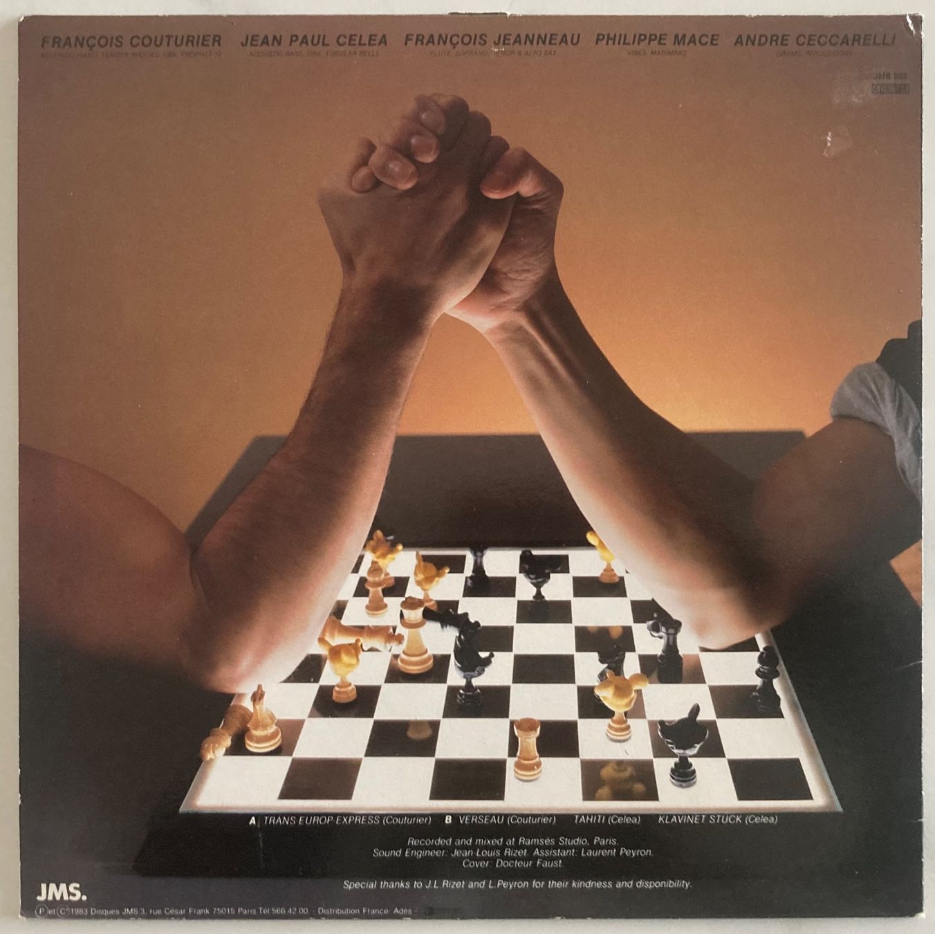 Dischi in vinile: COUTURIER CELEA QUINTET - THE GAME – Usato da Poliez-Pittet venduto da Newtown-Records 1