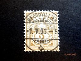 ZNr.58B, Voll-Ꙩ, Reconvillier  1. V. 03