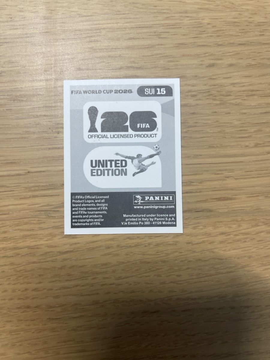 Sticker: Panini FIFA WC SUI 15 – Nuovo (secondo la descrizione) da Lausanne 26 venduto da mar_2ldv 1